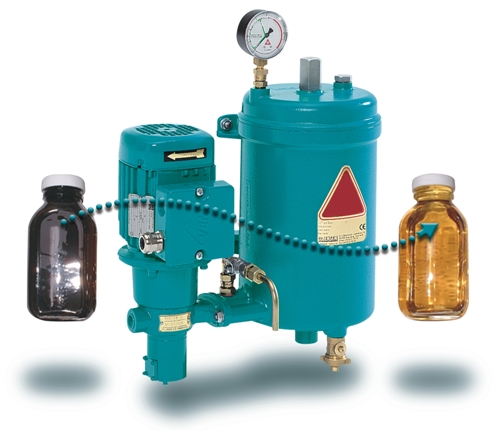 OilSense olie filteren